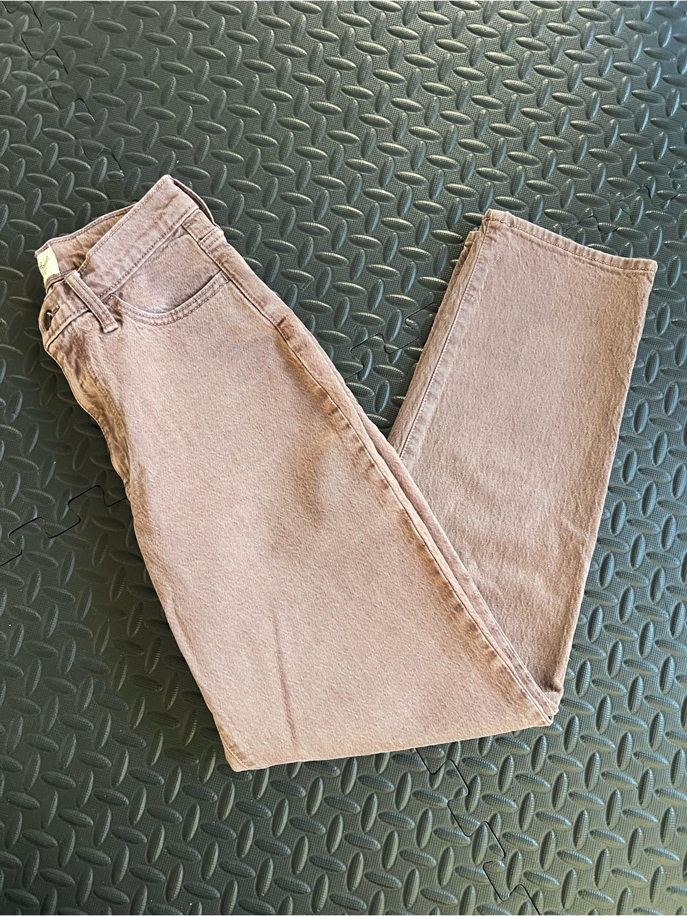 EUC Universal Thread Vintage Straight High-Rise Brown Women’s Jeans Sz 2/26L